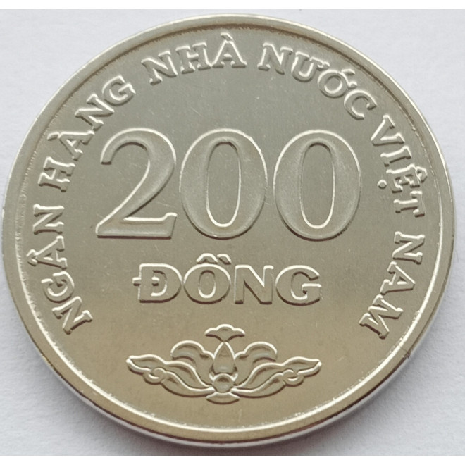 Rewers monety Wietnam 200 Đồng 2003