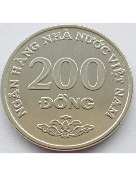 Rewers monety Wietnam 200 Đồng 2003