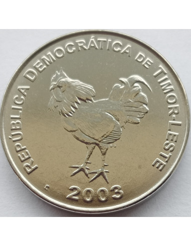 Awers monety 10 Centavo 2003