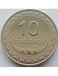 Awers monety Timor Wschodni 10 Centavo 2003 2