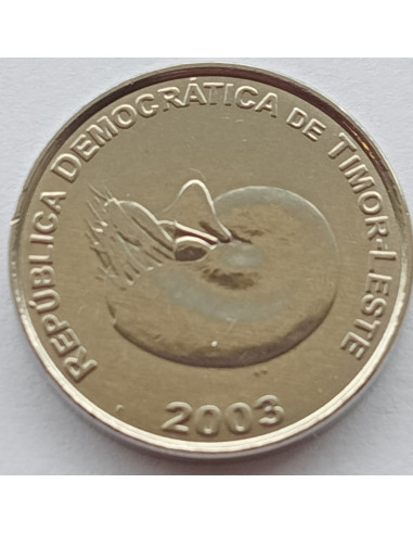 Awers monety 1 Centavo 2003
