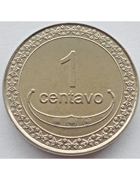 Rewers monety Timor Wschodni 1 Centavo 2003
