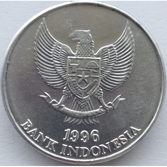 Rewers monety Indonezja 25 Rupii 1996