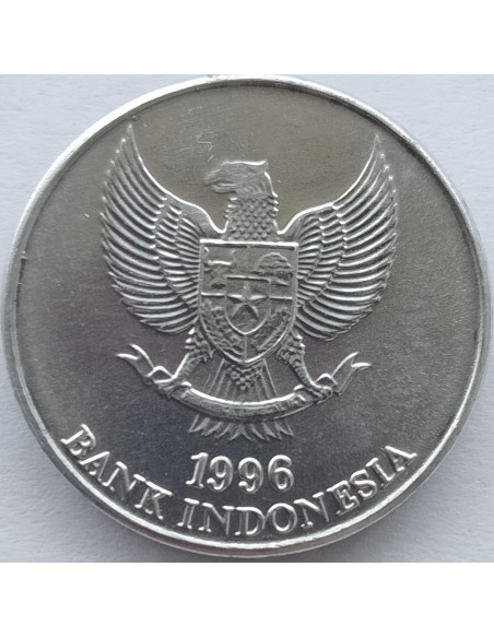 Rewers monety Indonezja 25 Rupii 1996