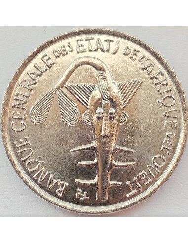 Awers monety 100 Franków CFA 2002