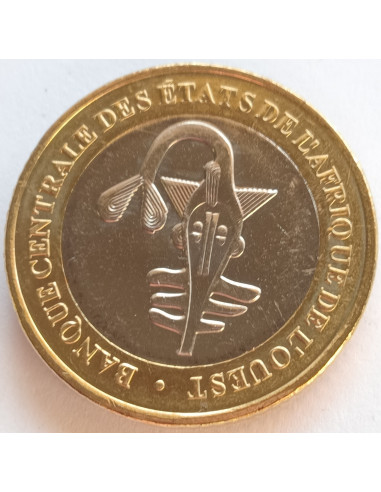Awers monety 500 Franków CFA 2003