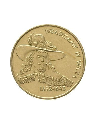 2 zł 1999 - Poczet królów i książąt polskich: Władysław IV Waza (1632 - 1648)