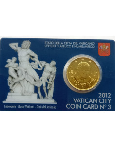 Awers monety Watykan 50 Euro Cent 2012