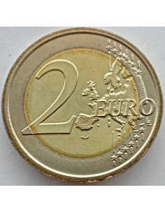 Awers monety San Marino 2 Euro 2008 2