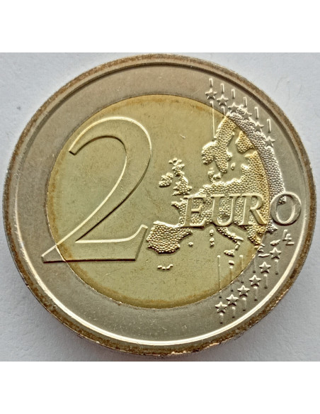Rewers monety San Marino 2 Euro 2008