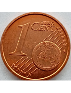 Awers monety San Marino 1 Eurocent 2008 2