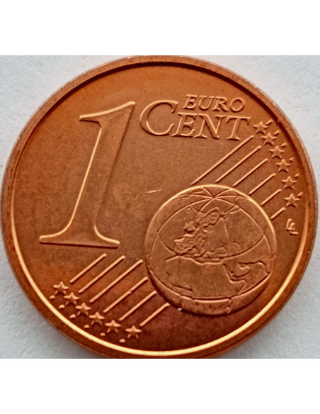 Rewers monety San Marino 1 Eurocent 2008