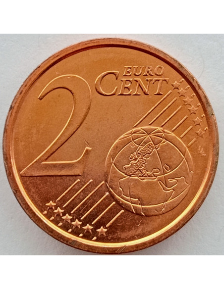 Rewers monety San Marino 2 Eurocent 2008