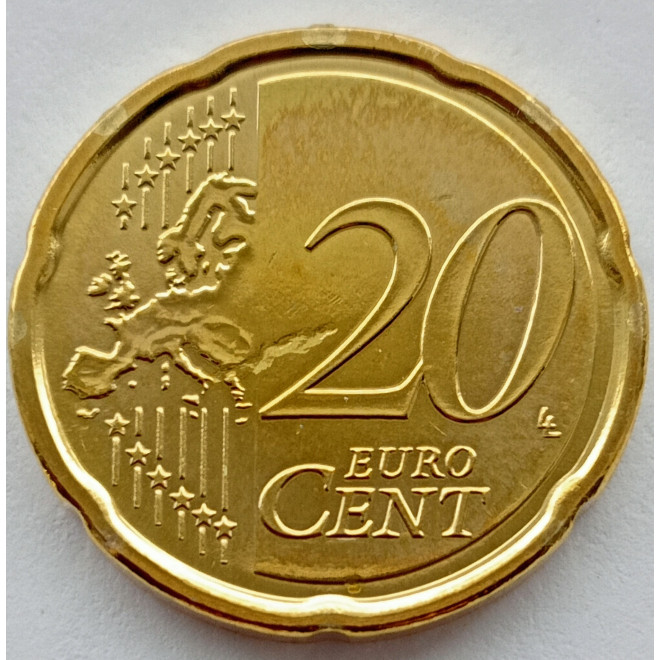 Rewers monety San Marino 20 Eurocentów 2009