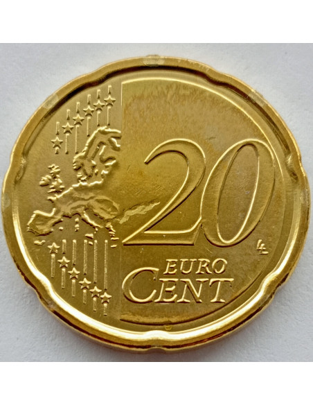 Rewers monety San Marino 20 Eurocentów 2009