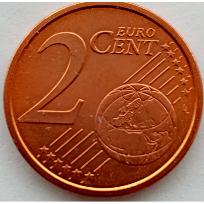 Rewers monety San Marino 2 Eurocent 2006