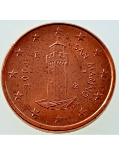 Awers monety San Marino 1 Eurocent 2004