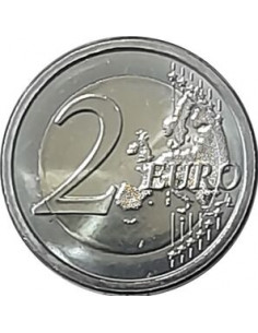 Awers monety Watykan 2 Euro 2022 125. rocznica urodzin papieża Pawła VI 2