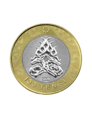 Awers monety Kazachstan 100 Tenge 2022
