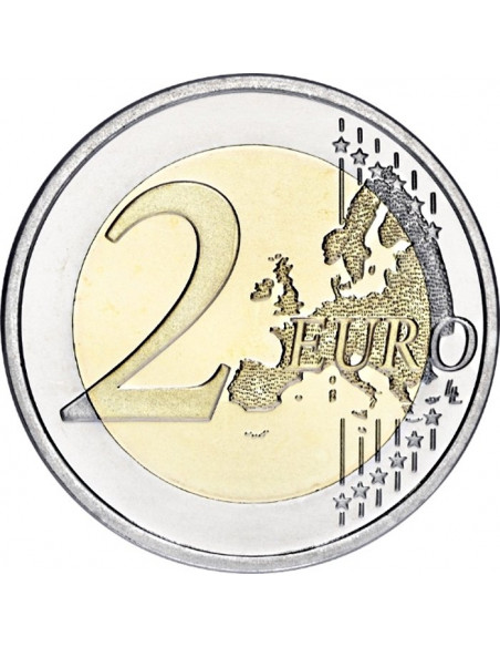 Rewers monety Belgia 2 euro 2016 Belgijska drużyna letnich igrzysk olimpijskich Rio de Janeiro 2016