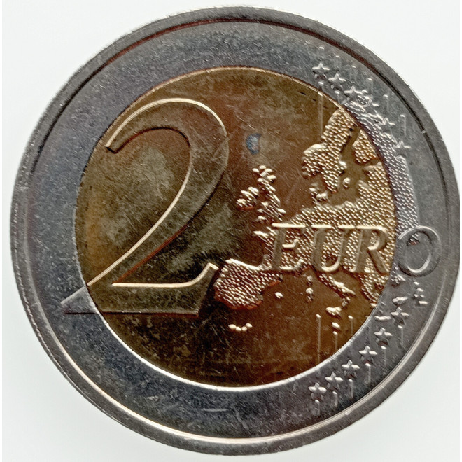 Rewers monety Malta 2 euro 2008