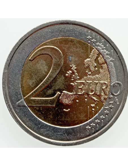 Rewers monety Malta 2 euro 2008