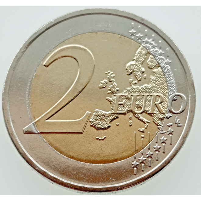Rewers monety Cypr 2 euro 2012
