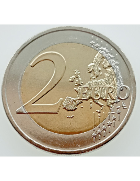 Rewers monety Cypr 2 euro 2012