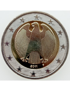 Awers monety Niemcy 2 euro 2011