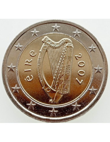 Awers monety Irlandia 2 euro 2007