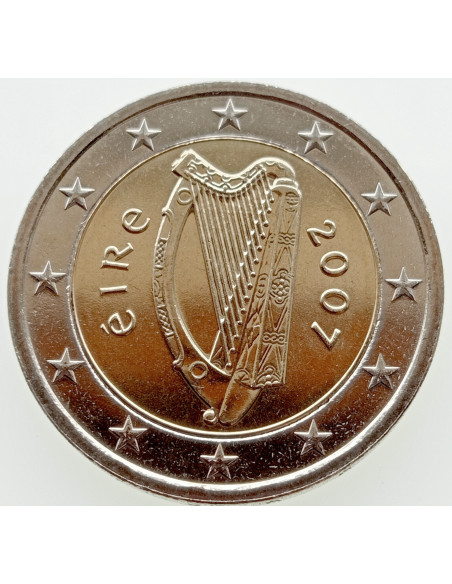 Awers monety Irlandia 2 euro 2012