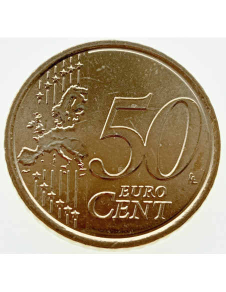 Rewers monety Watykan 50 Euro Cent 2012