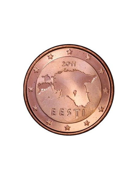 Awers monety Estonia 2 Euro Cent