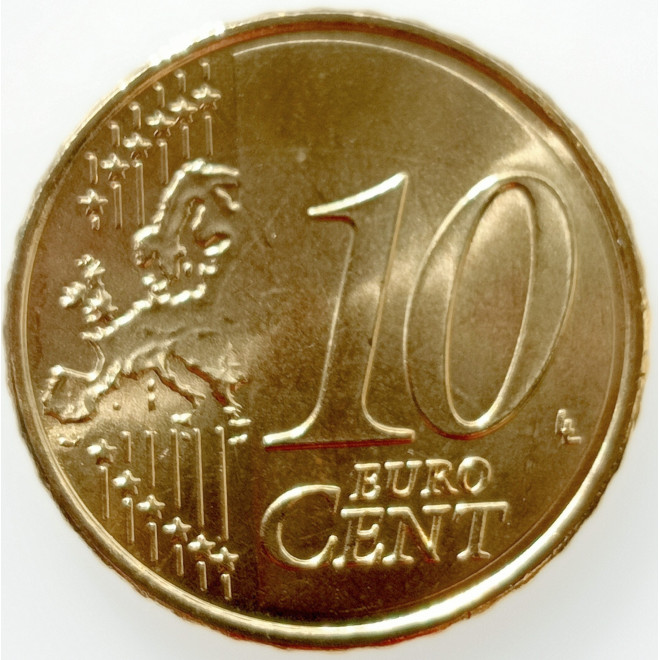 Rewers monety Hiszpania 10 Euro Cent 2013