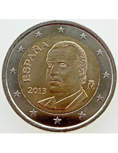 Awers monety Hiszpania 2 Euro 2013
