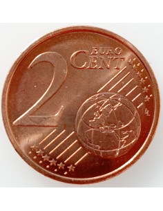 Awers monety Hiszpania 2 Euro Cent 2015 2