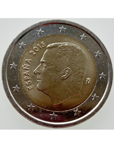 Awers monety Hiszpania 2 Euro 2015
