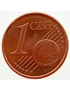 Awers monety Irlandia 1 Euro Cent 2002 2