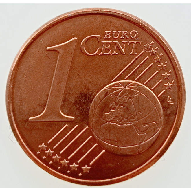 Rewers monety Luksemburg 1 Euro Cent 2002