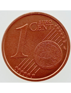 Awers monety Włochy 1 Euro Cent 2012 Bari Zamek del Monte 2
