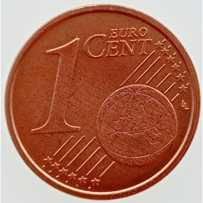 Rewers monety Włochy 1 Euro Cent 2012 Bari Zamek del Monte