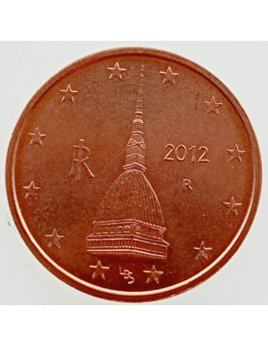 2 Euro Cent 2012 Turyn - Wieża Mole Antonelliana