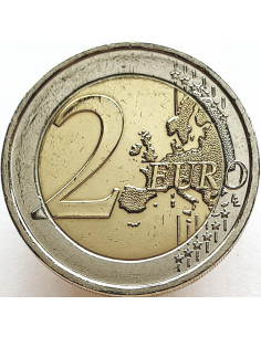 Awers monety Belgia 2 euro 2010 Rok prezydencji Belgii w Unii Europejskiej 2