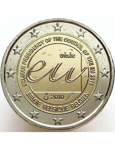 2 euro 2010 Rok prezydencji Belgii w Unii Europejskiej