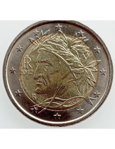 Awers monety Włochy 2 Euro 2012