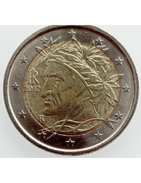 Awers monety Włochy 2 Euro 2012