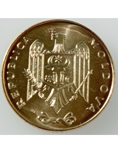 Awers monety Mołdawia 50 Bani 2008