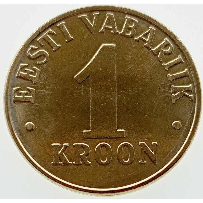 Rewers monety Estonia 1 Korona 2001