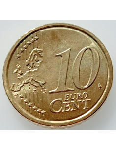 Awers monety Watykan 10 Euro Cent 2013 2