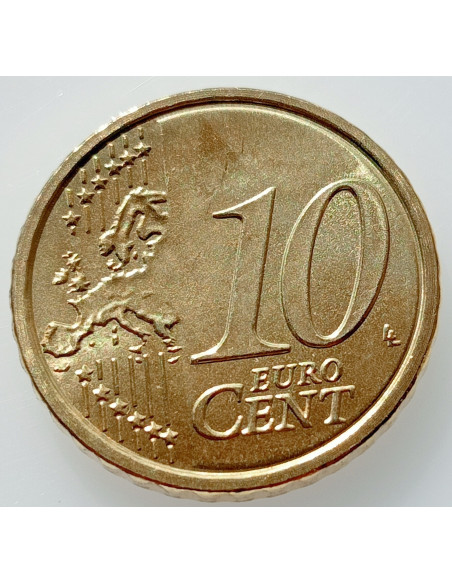 Rewers monety Watykan 10 Euro Cent 2013